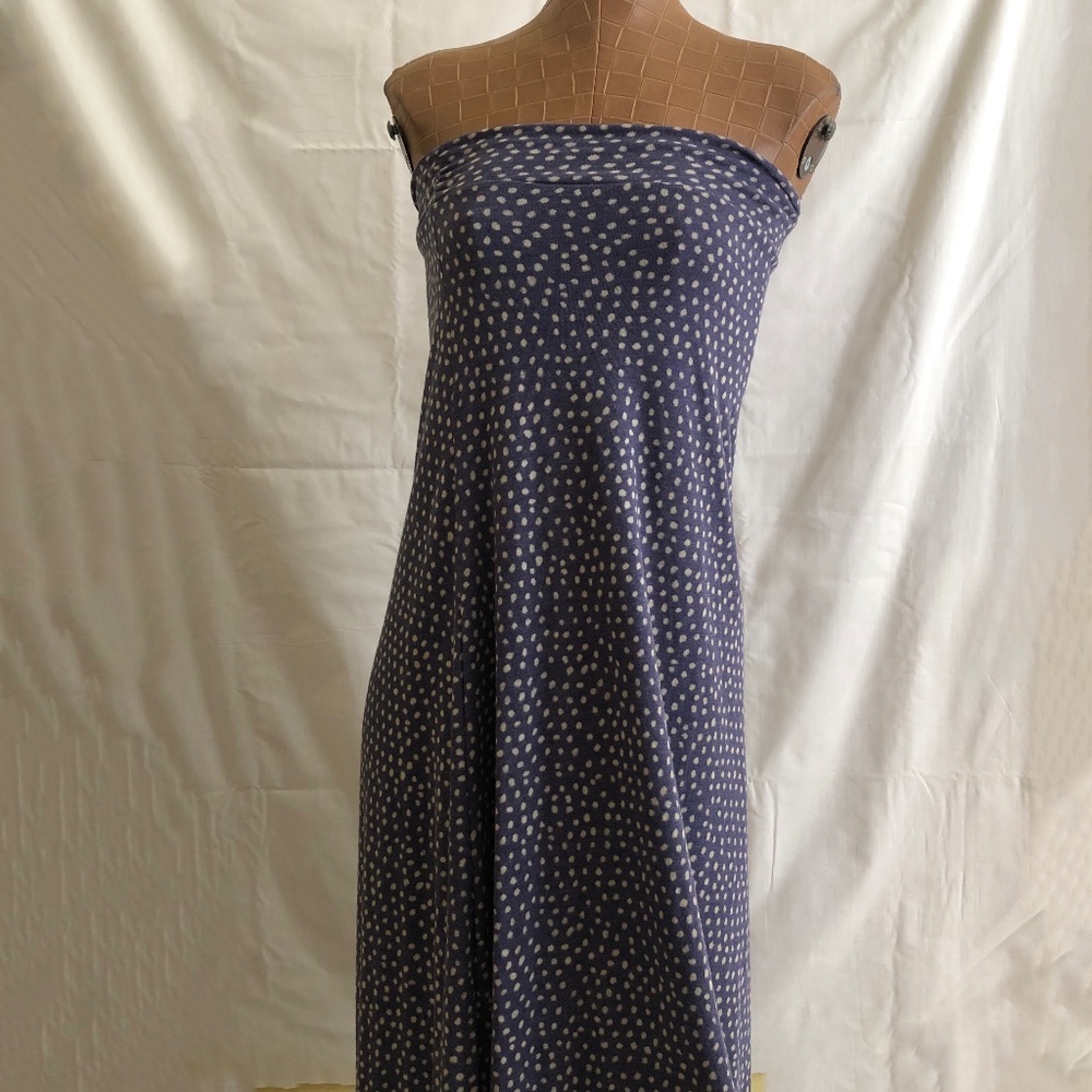 NWT Tube Top Long Dress/Skirt with Polka Dots